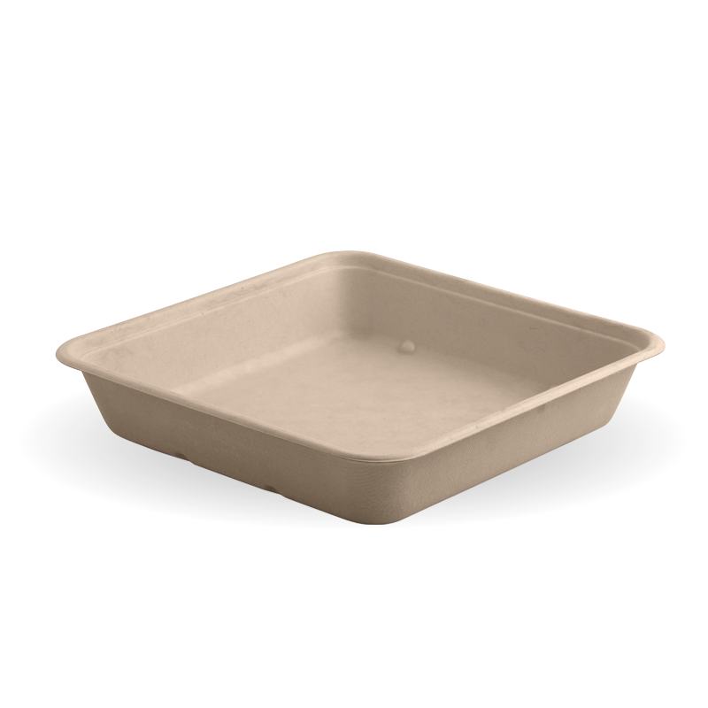 1,750ml Large Natural Plant Fibre Takeaway Base