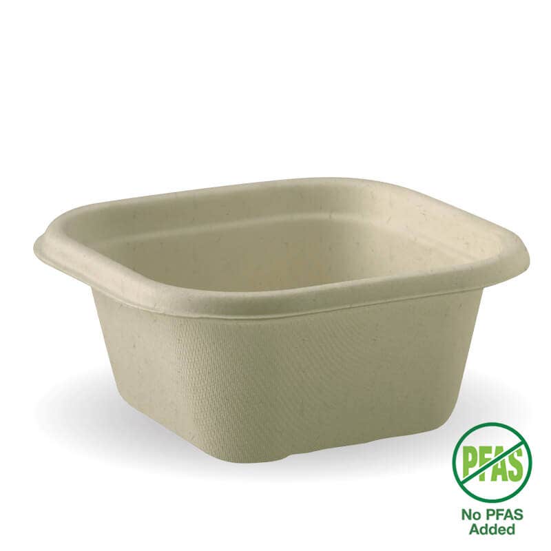 480ml Natural Plant Fibre Takeaway Base
