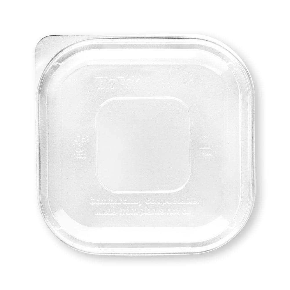 280-630ml Clear PLA Takeaway Lid - Image 3