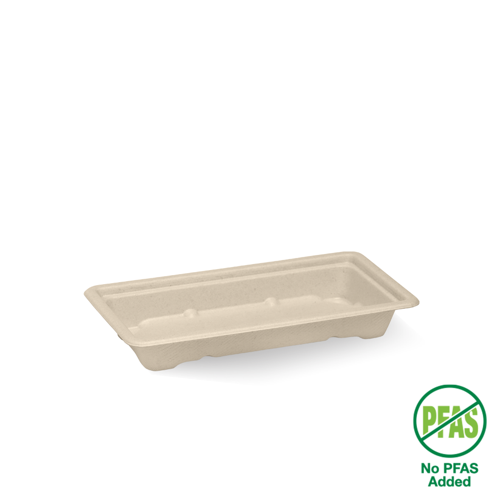 Small Plant Fibre Sushi Tray