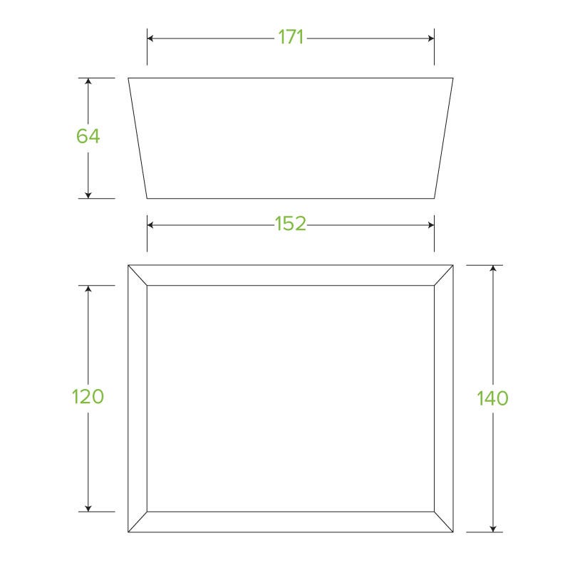 Medium BioBoard Lunch Box