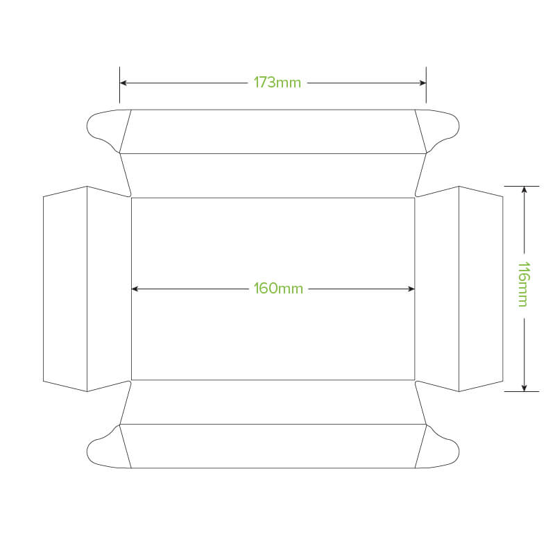 Small BioBoard Sushi Tray