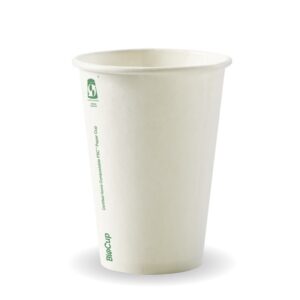 320ml / 10oz (80mm) White Single Wall BioCup – SA Compliant