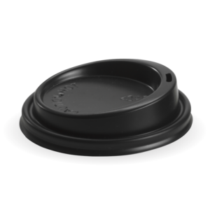 90mm Large Black PS BioCup Lid