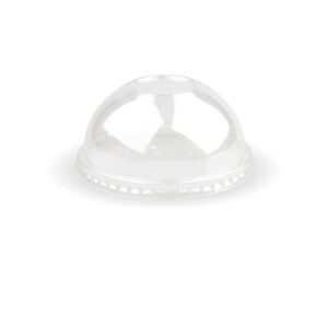 90mm Clear PET Dome Cold Paper BioCup Lid