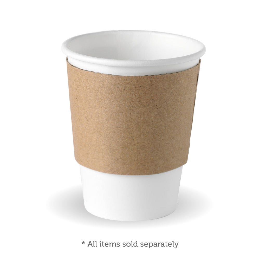 8oz (80mm) Paper Cup Sleeve - Image 3