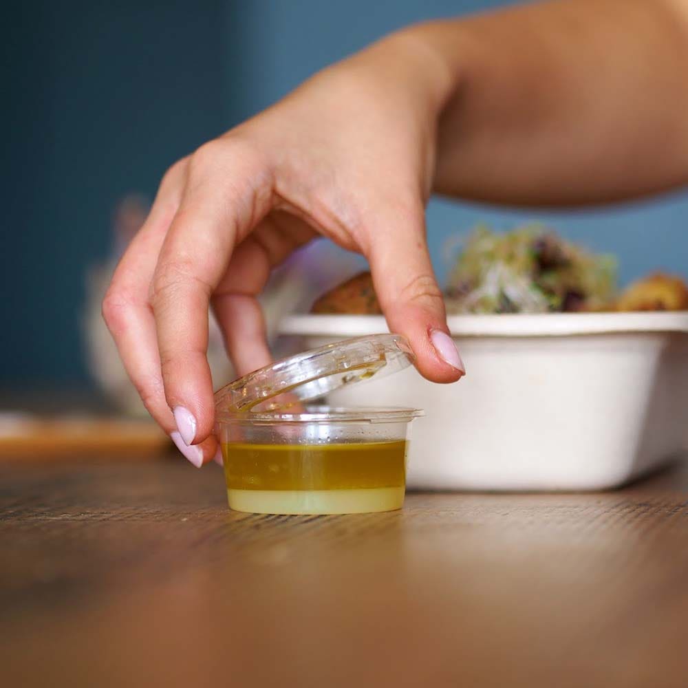 90ml Clear Sauce BioCup - Image 5