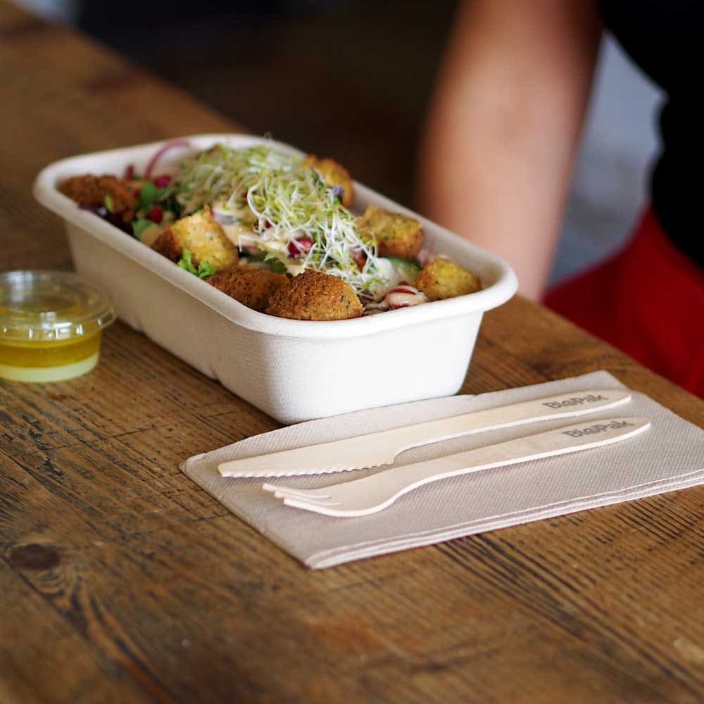 1-Ply 1/4 Fold Natural Lunch BioNapkin