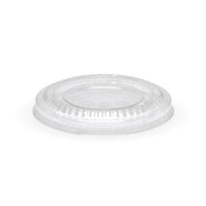 250ml / 8oz Clear PET Flat BioBowl Lid
