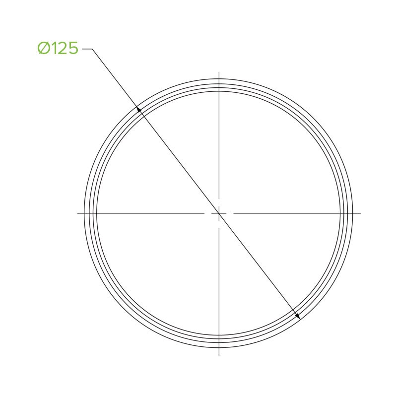 240-960ml Clear BioBowl Lid - Image 3