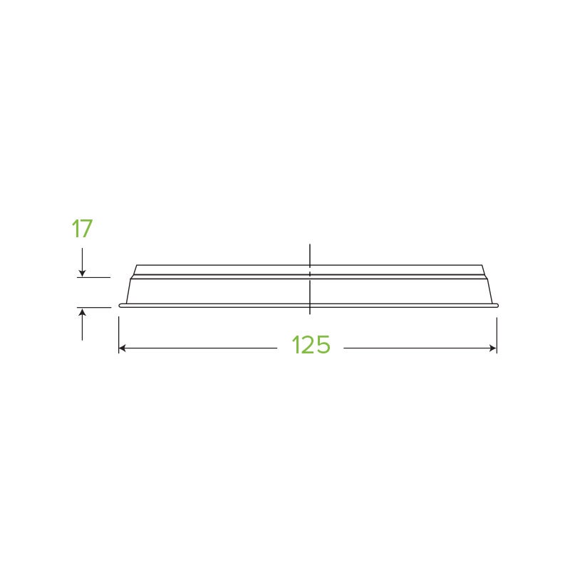 240-960ml Clear BioBowl Lid - Image 4