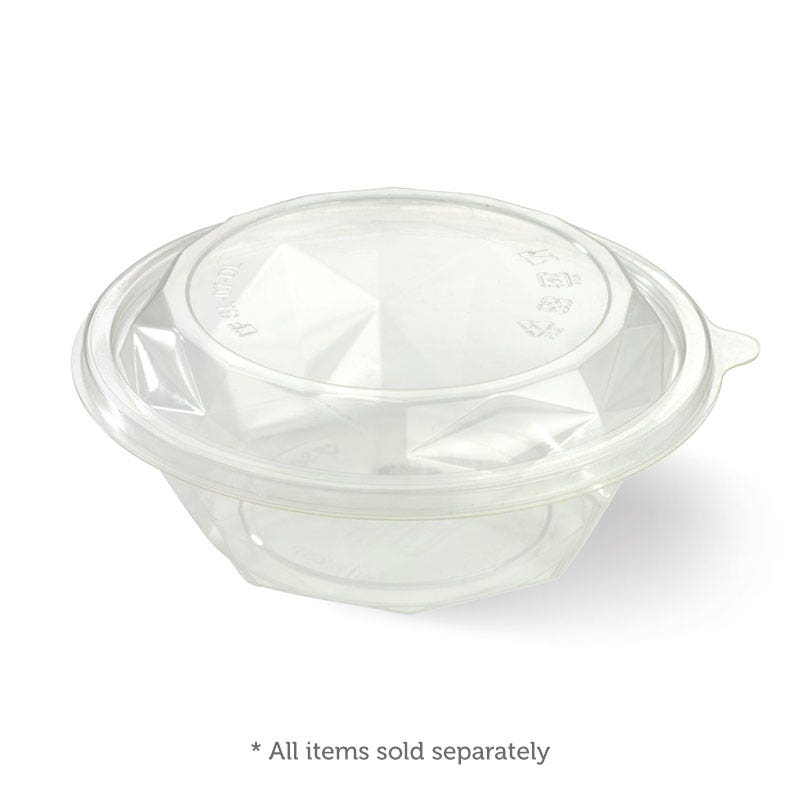 840ml / 24oz Clear Salad BioBowl
