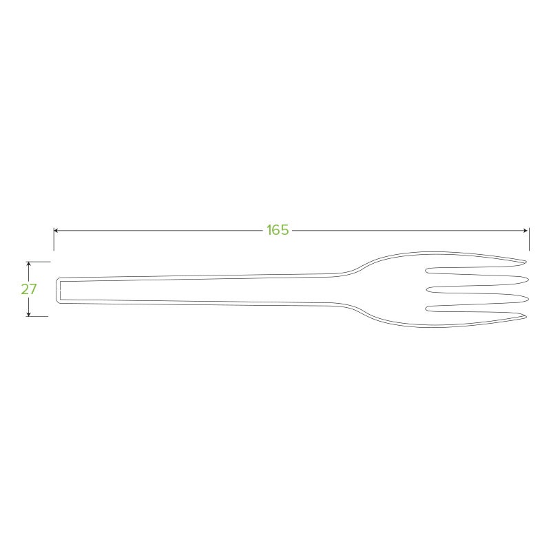 16.5cm / 6.5" PLA Fork - Image 3