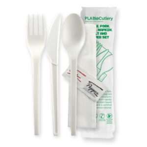 Bioplastic cutlery