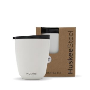8oz HuskeeSteel White (x12)