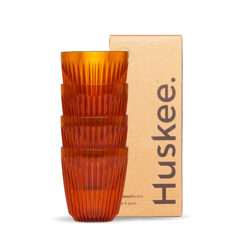 8oz HuskeeRenew 4-Pack Amber (x12)