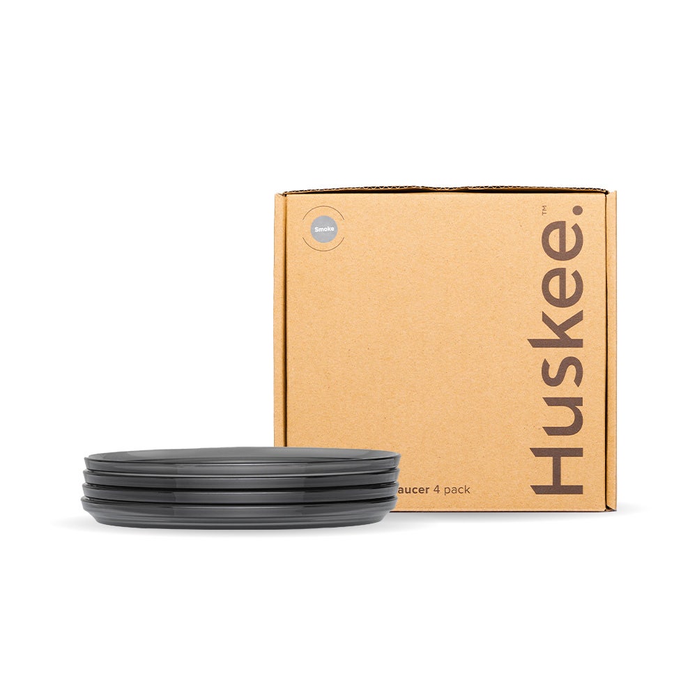 Saucer HuskeeRenew 4-Pack Smoke (x12)