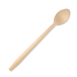 20cm Tall Coated Wood Teaspoon