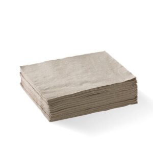 1-Ply 1/4 Fold Natural Lunch BioNapkin