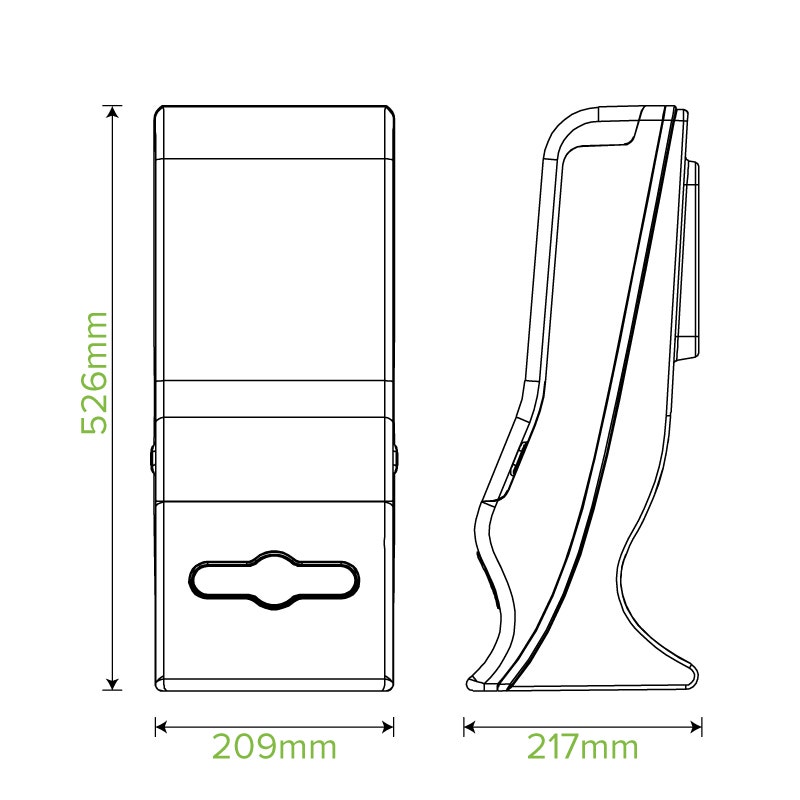 Large Single Saver BioDispenser Table Top