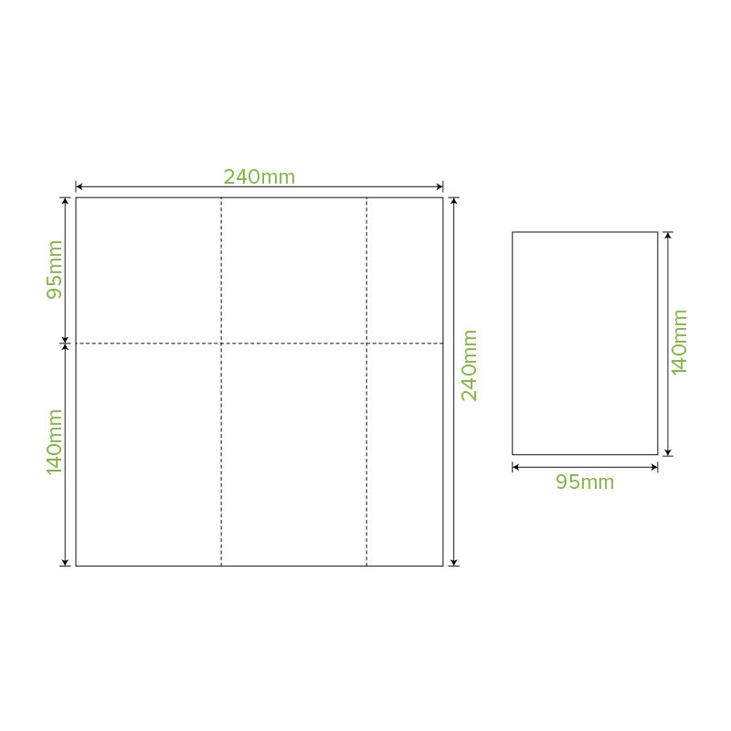 E-Fold Tall 1-Ply Natural Dispenser BioNapkin
