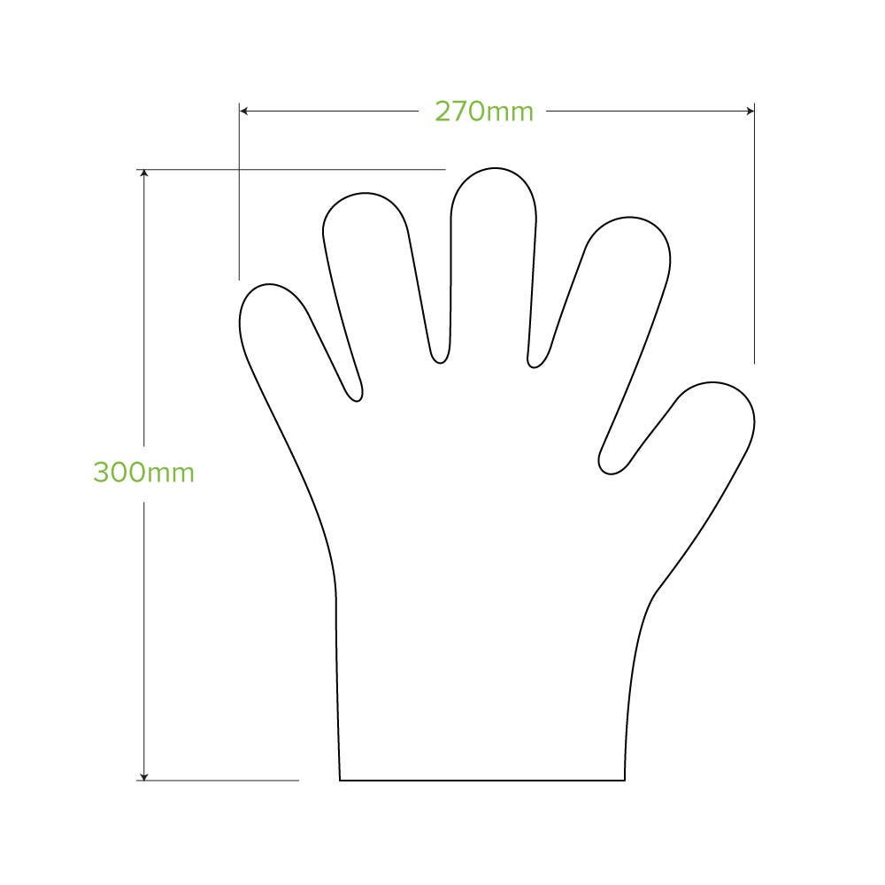 Extra Large Compostable Glove