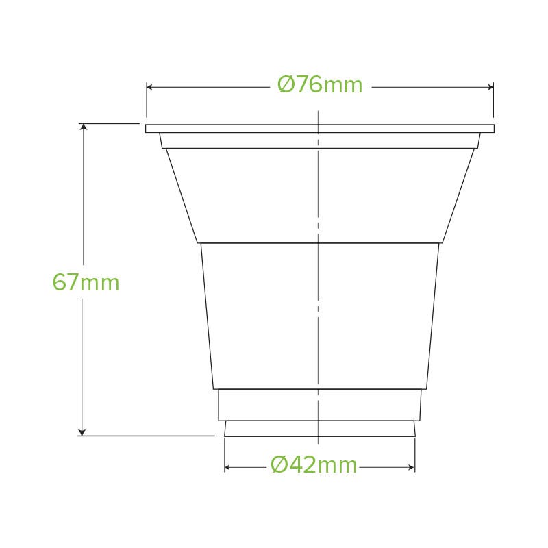 150ml Clear BioCup