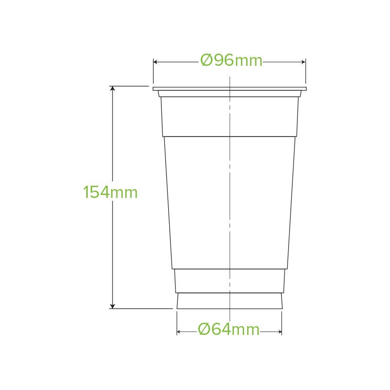 700ml Clear BioCup
