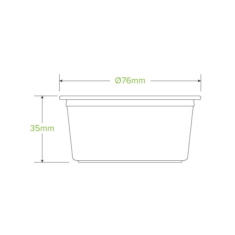 90ml Clear Sauce BioCup - Image 4