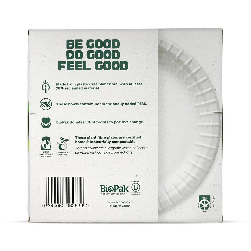 20 Pack - 25cm / 10" White BioPlates - Image 8