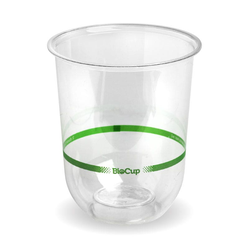20 Pack - 500ml Clear Tumbler BioCups - Image 3
